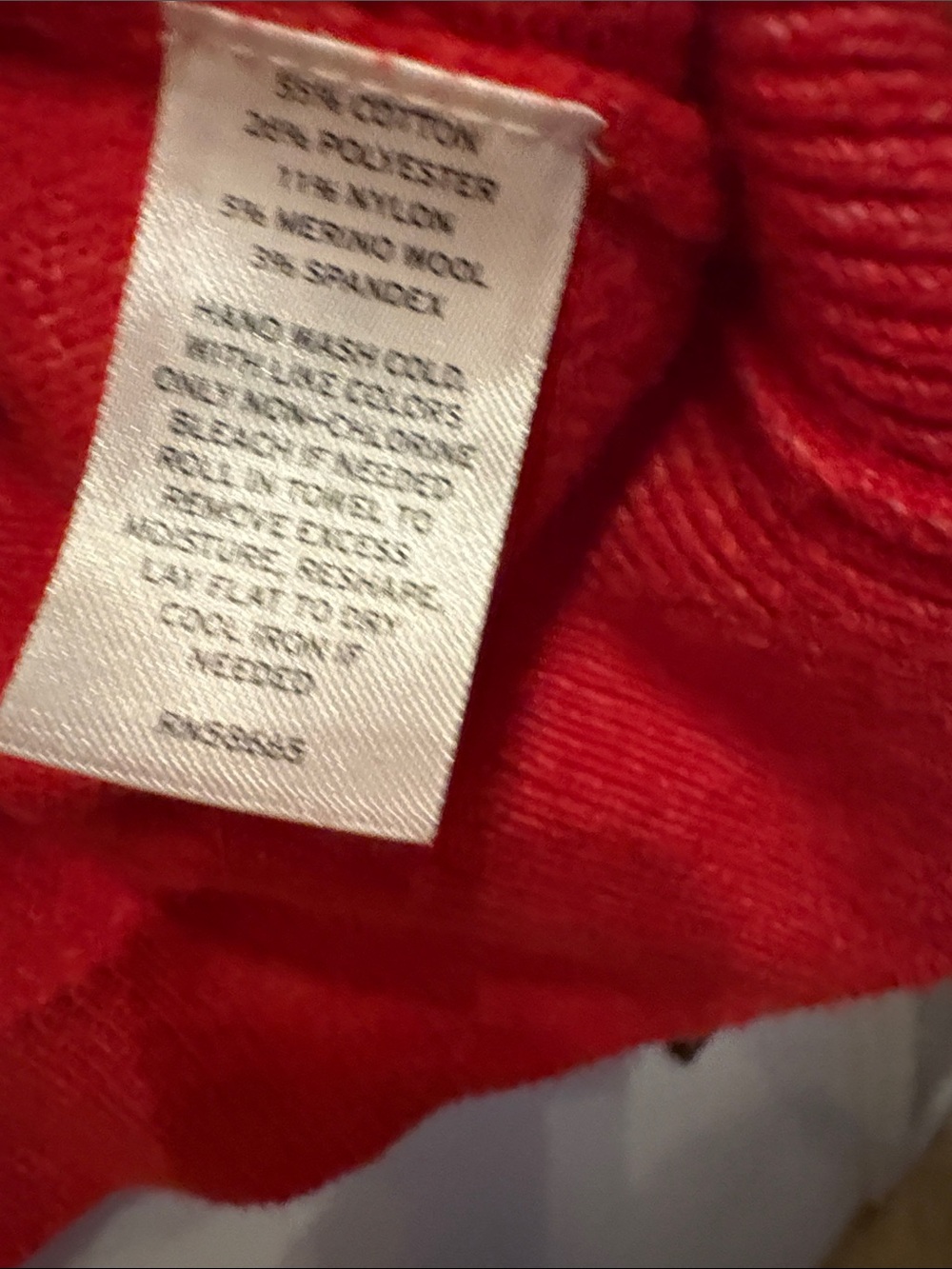 Caslon Classic Crewneck Women's Sweater in Corral - Picture 4 of 4